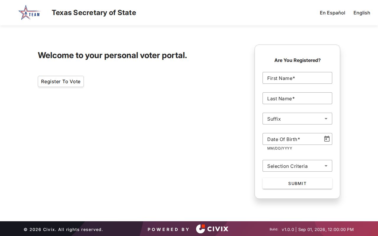 Harris County residents directory Texas voter lookup