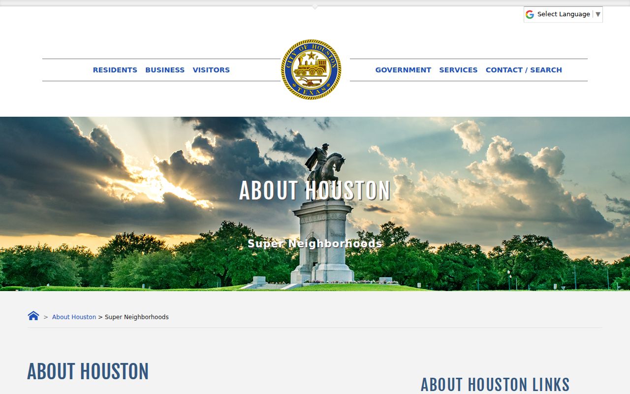 Harris County neighbors research through Houston Super Neighborhood associations